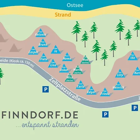Kleine Finnhütte Für Große Entspannung, Mitten Im Dünenwald Am - Frieda Ferienhaus Trassenheide